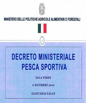 Leggi, leggine e legalità del pesca-sportivo italico