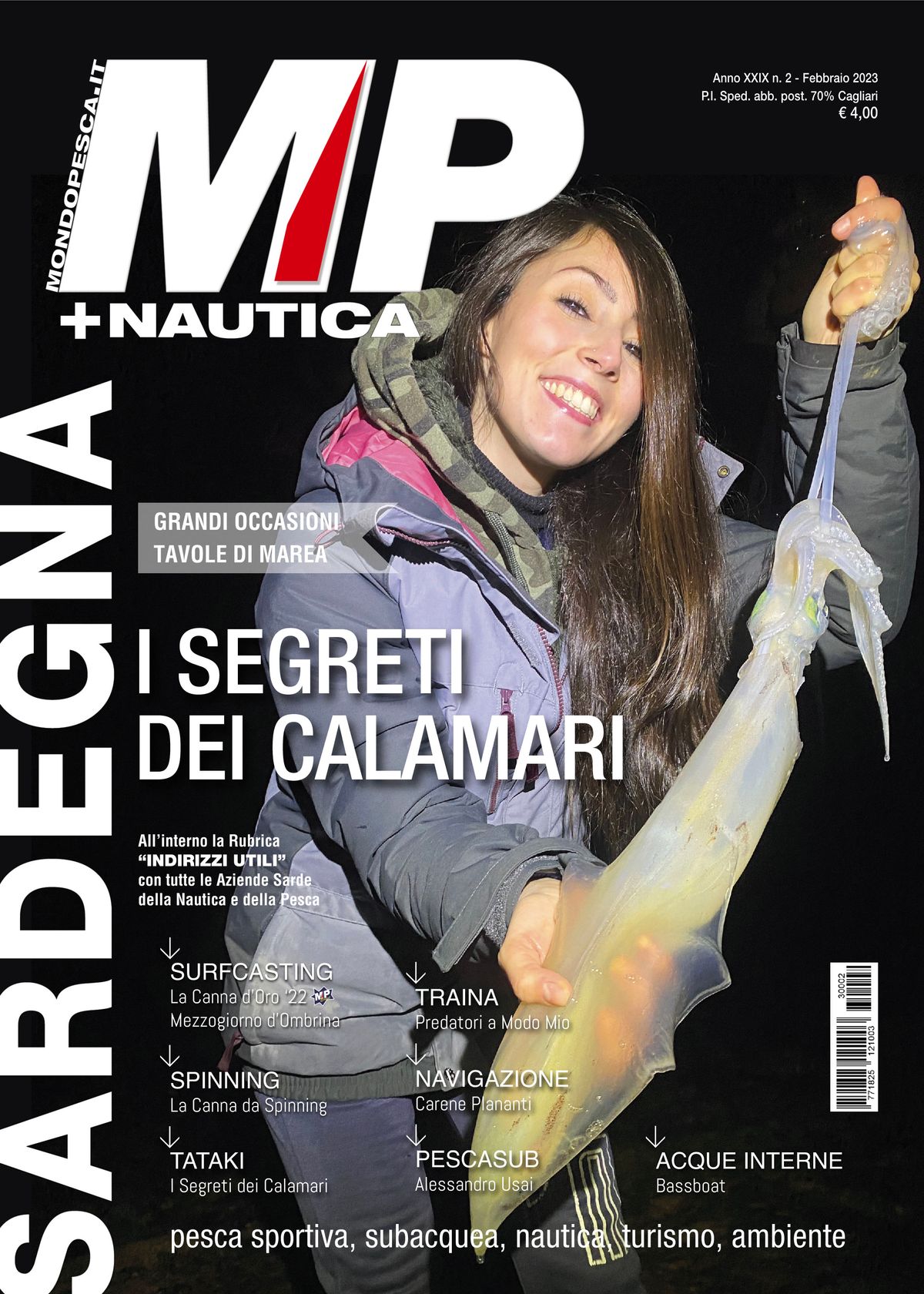 Copertina/Editoriale - Mondo Pesca - Febbraio 2023