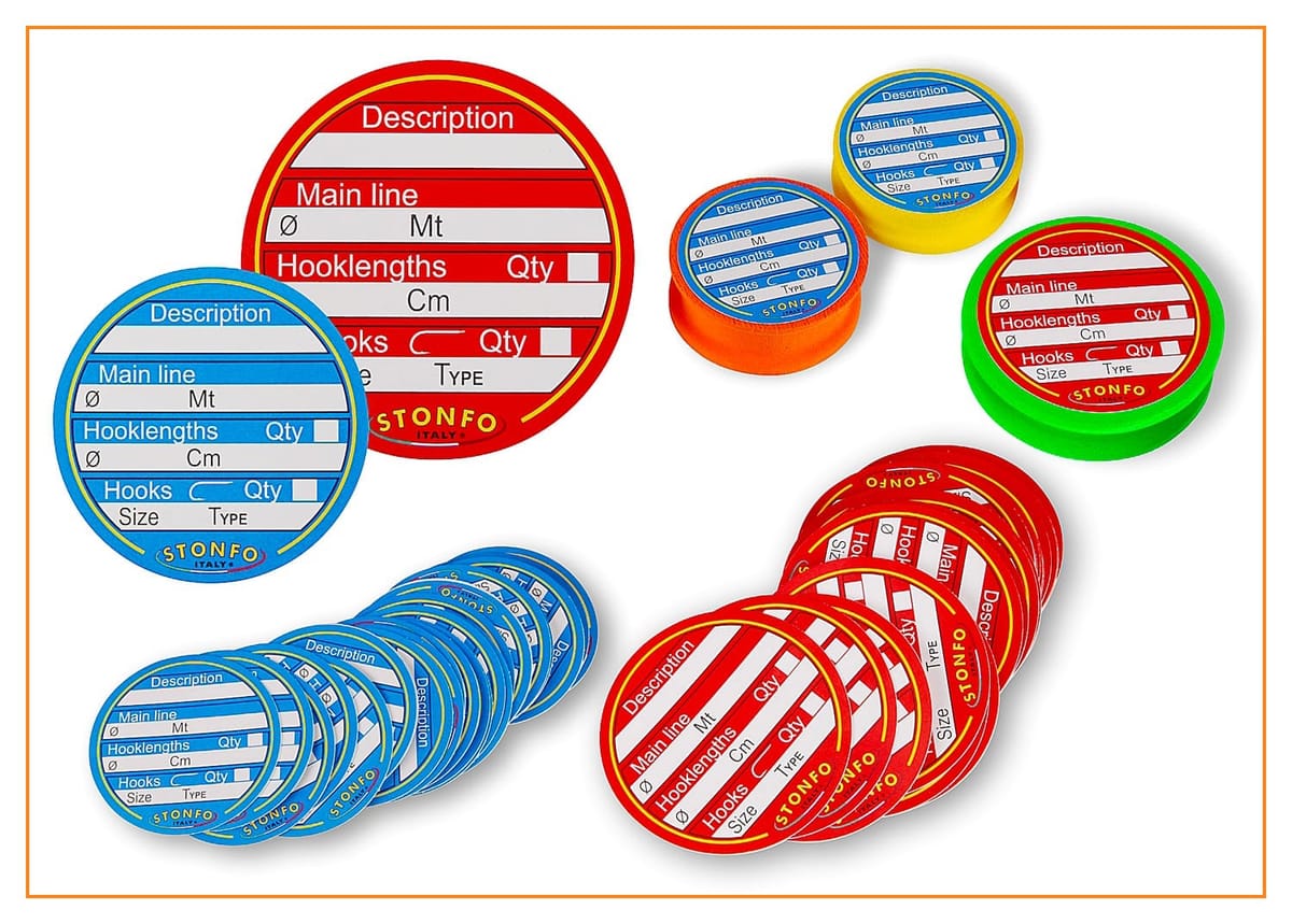 Stonfo Round Winder Labels