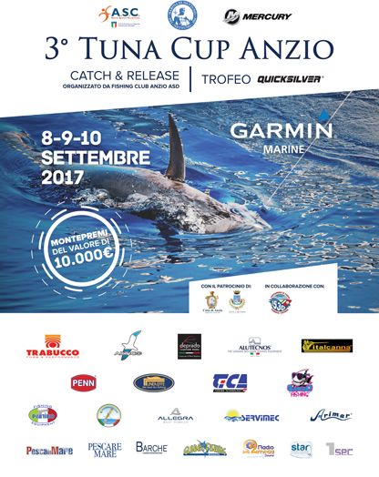 3&deg;&#8200;Tuna Cup Anzio - Trofeo Quicksilver 2017
