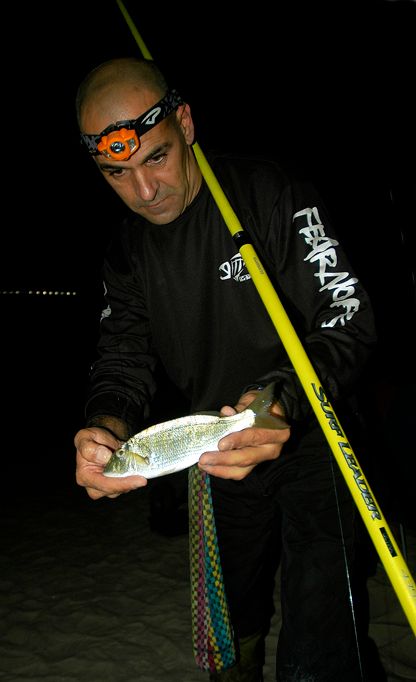 Surfcasting al Poetto