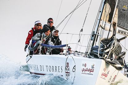 Adelasia di Torres alla Efg Sailing Arabia The Tour