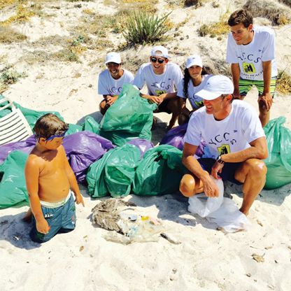 YC Costa Smeralda Clean Beach Day