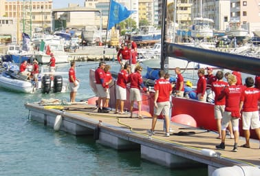 Sistema Walcon e la Louis Vuitton Trophy