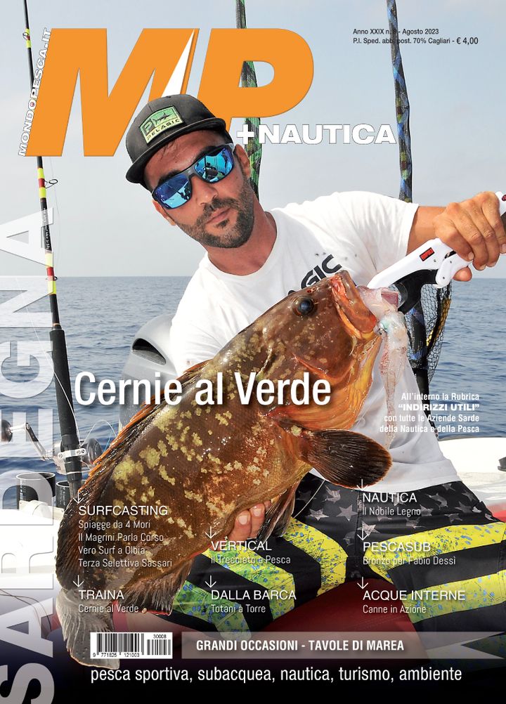 Copertina/Editoriale - Mondo Pesca - Agosto 2023