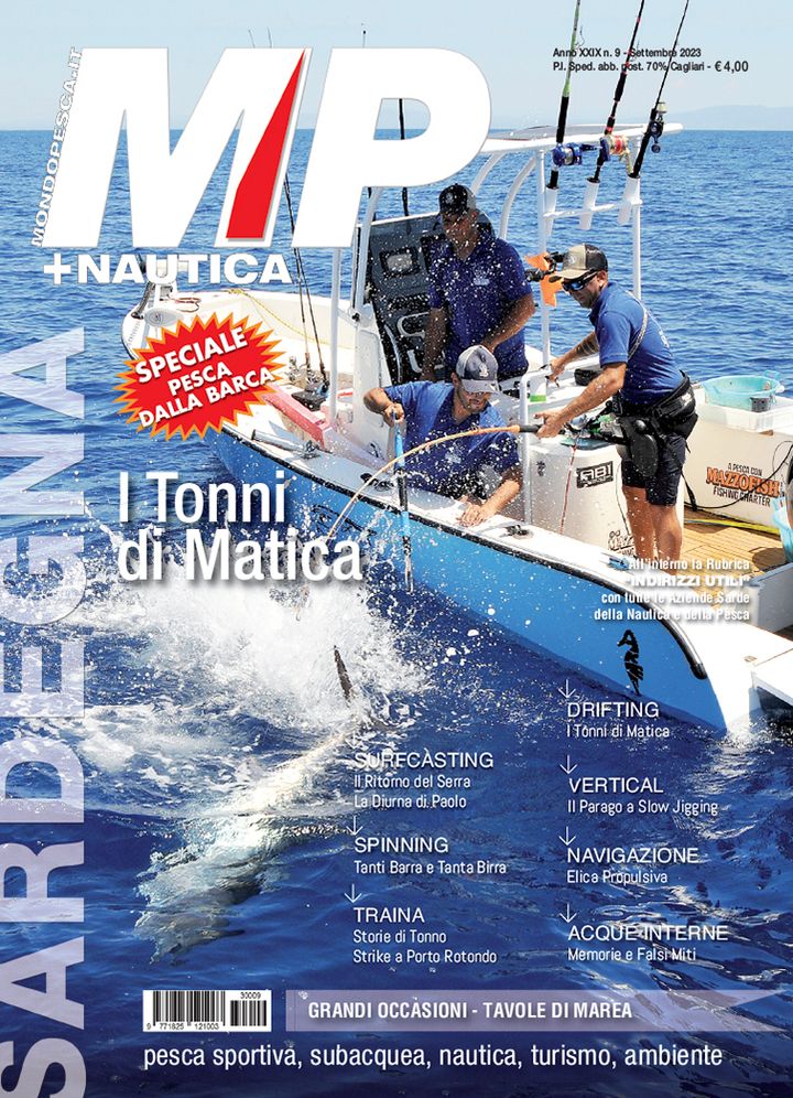 Copertina/Editoriale - Mondo Pesca - Settembre 2023