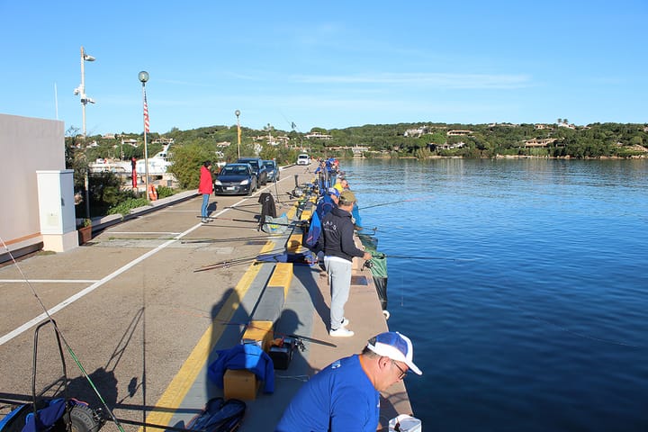 La pesca da riva ...