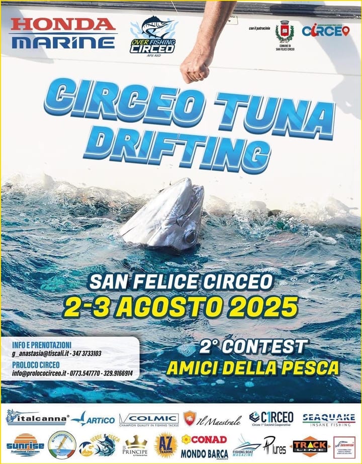 Circeo Tuna Drifting