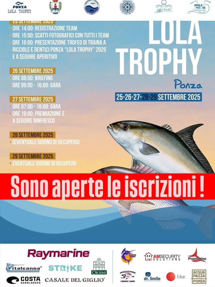 PONZA LOLA TROPHY 2025
