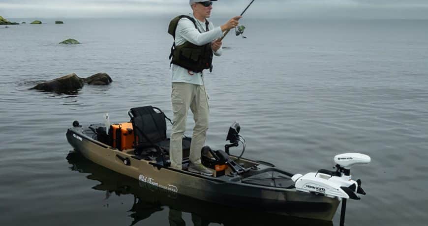 New Minn Kota Riptide Kayak Terrova